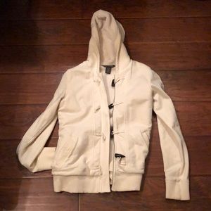 Sherpa lines Eddie Bauer cardigan